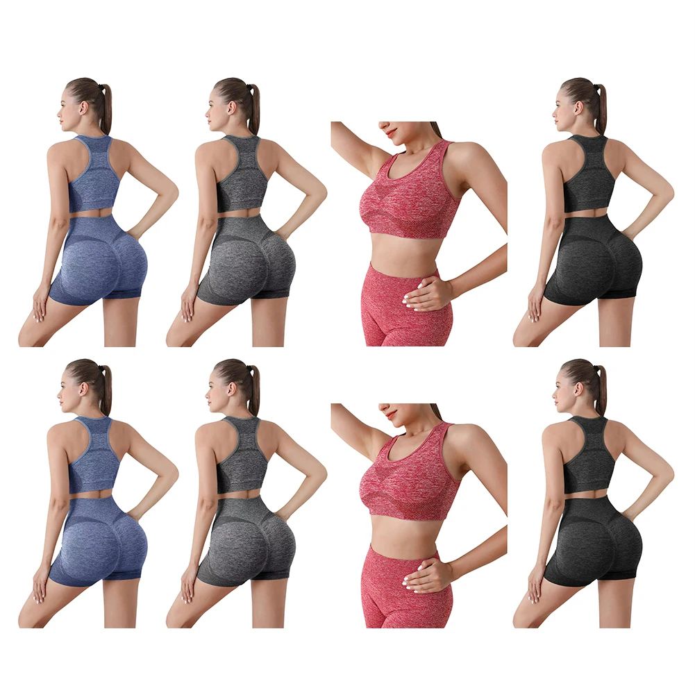 Sujetador y Shorts deportivo para mujer 2 Piezas