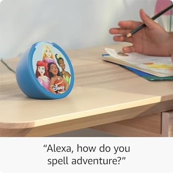 Parlante Alexa Echo Pop Kids Amazon Diseñado para Niños (Disney)