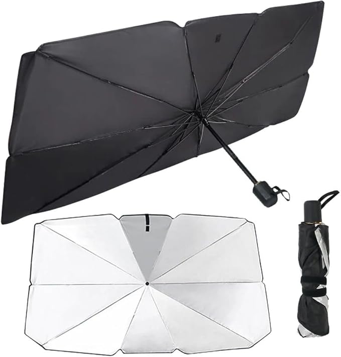 Cubre Parabrisas Para Carro Tipo Sombrilla 130x75CM