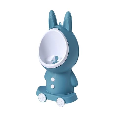 Inodoro portatil infantil estilo conejo montado en la pared para bebé 50cm