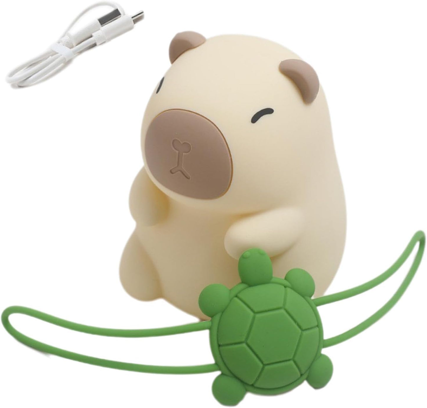 Lampara Recargable Multicolor Silicona Estilo Capybara