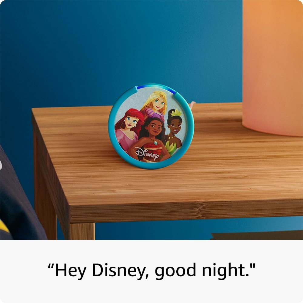 Parlante Alexa Echo Pop Kids Amazon Diseñado para Niños (Disney)