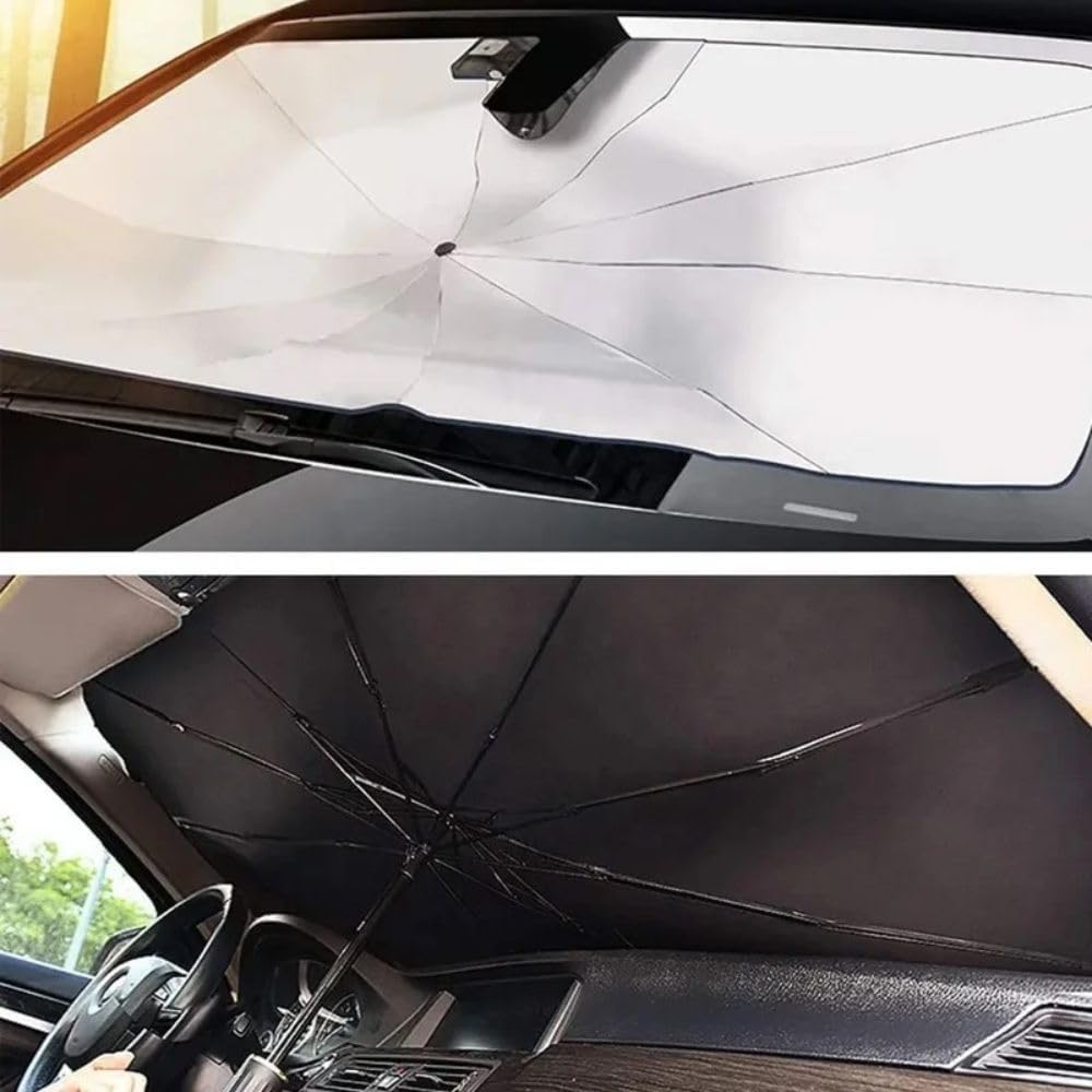Cubre Parabrisas Para Carro Tipo Sombrilla 130x75CM