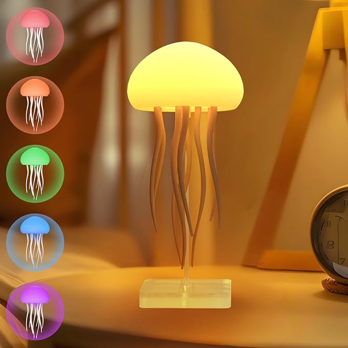 Lampara led RGB medusa aurora mood light recargable 1000mah
