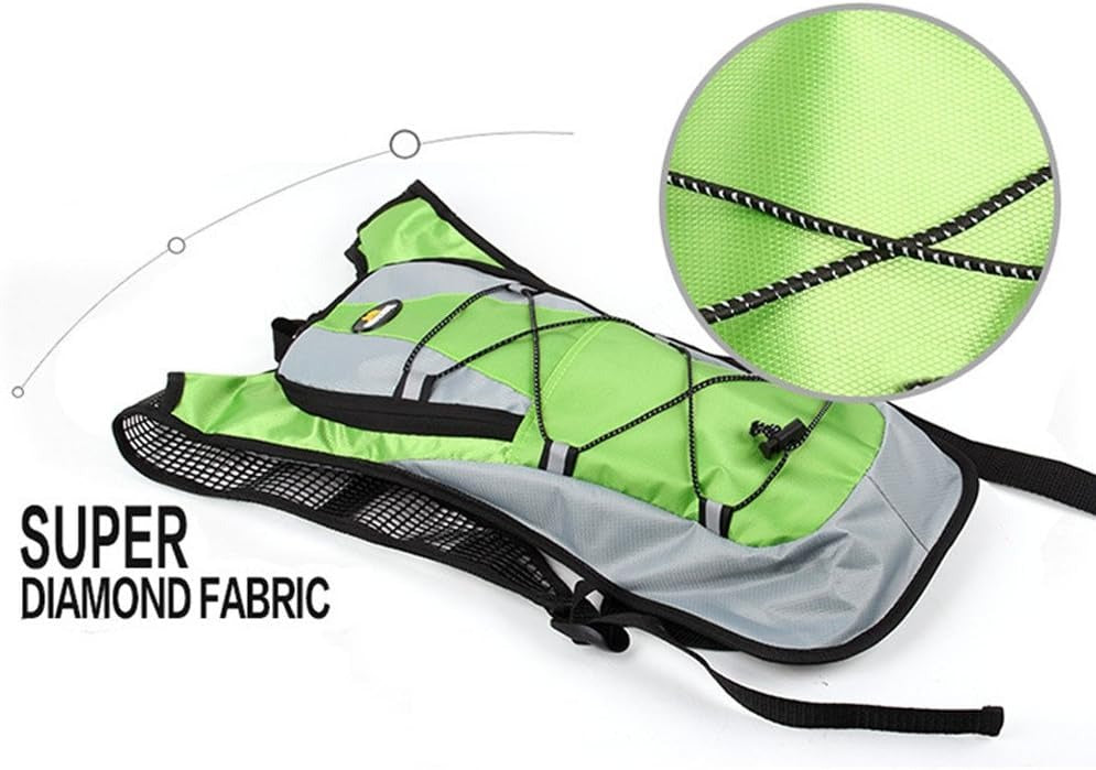 Mochila de Hidratación Con Bolsa y Sistema de Manguera Para Agua