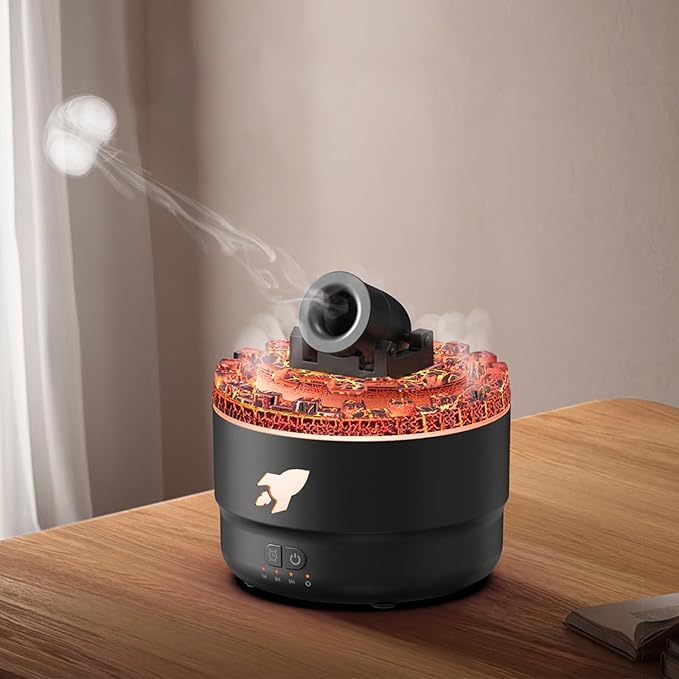Humidificador Difusor Aroma Cañon Lanza Circulos