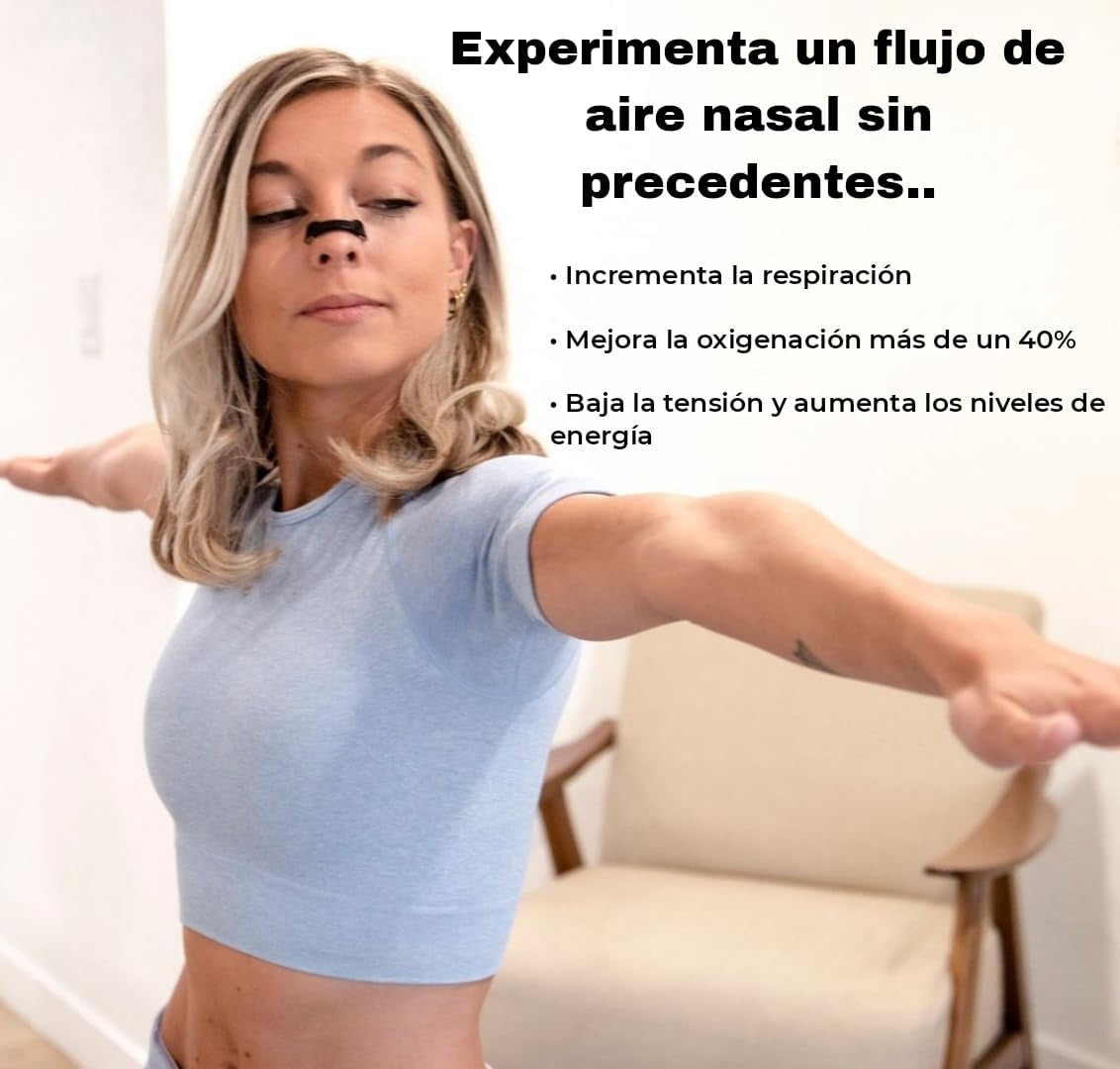 Cinta nasal magnética antirronquidos