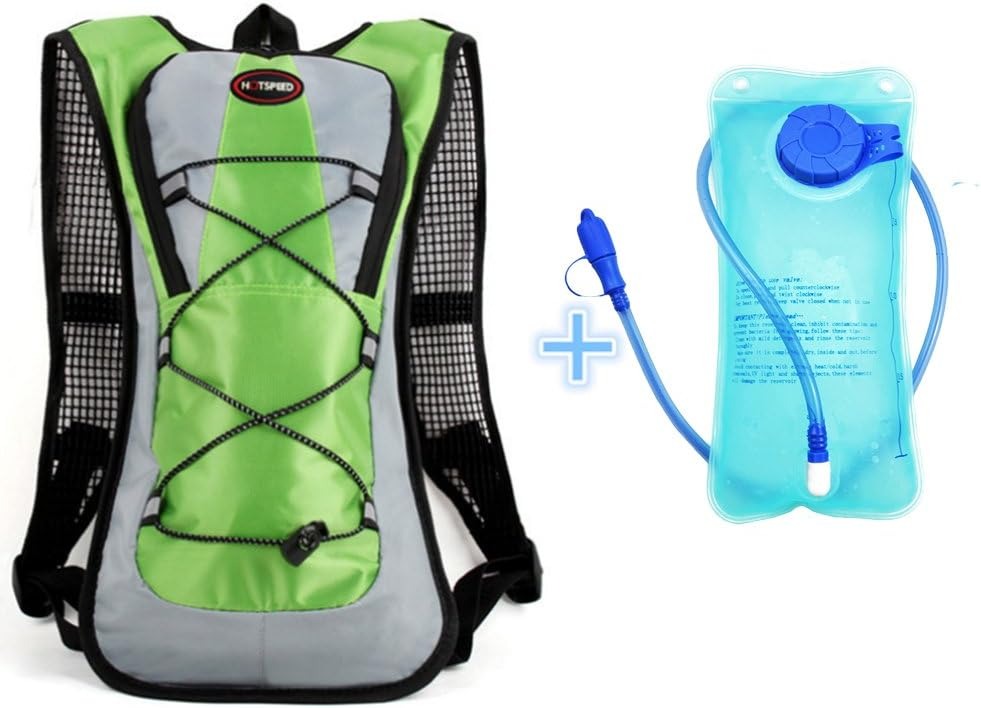 Mochila de Hidratación Con Bolsa y Sistema de Manguera Para Agua