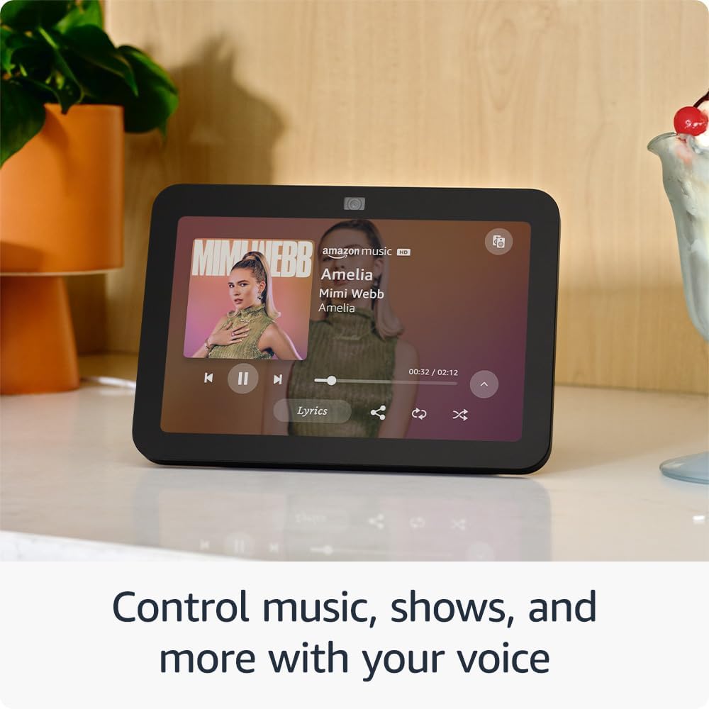 Parlante Patalla Alexa Echo Show 8 (3rd Gen) Amazon Audio Espacial, Cámara 13MP