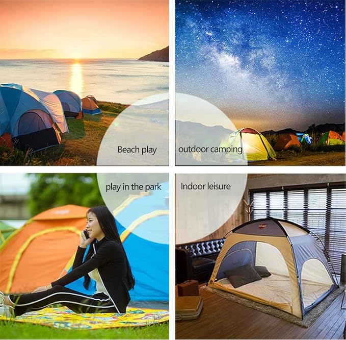 Carpa camping 4 personas 200x200cm - 135alt