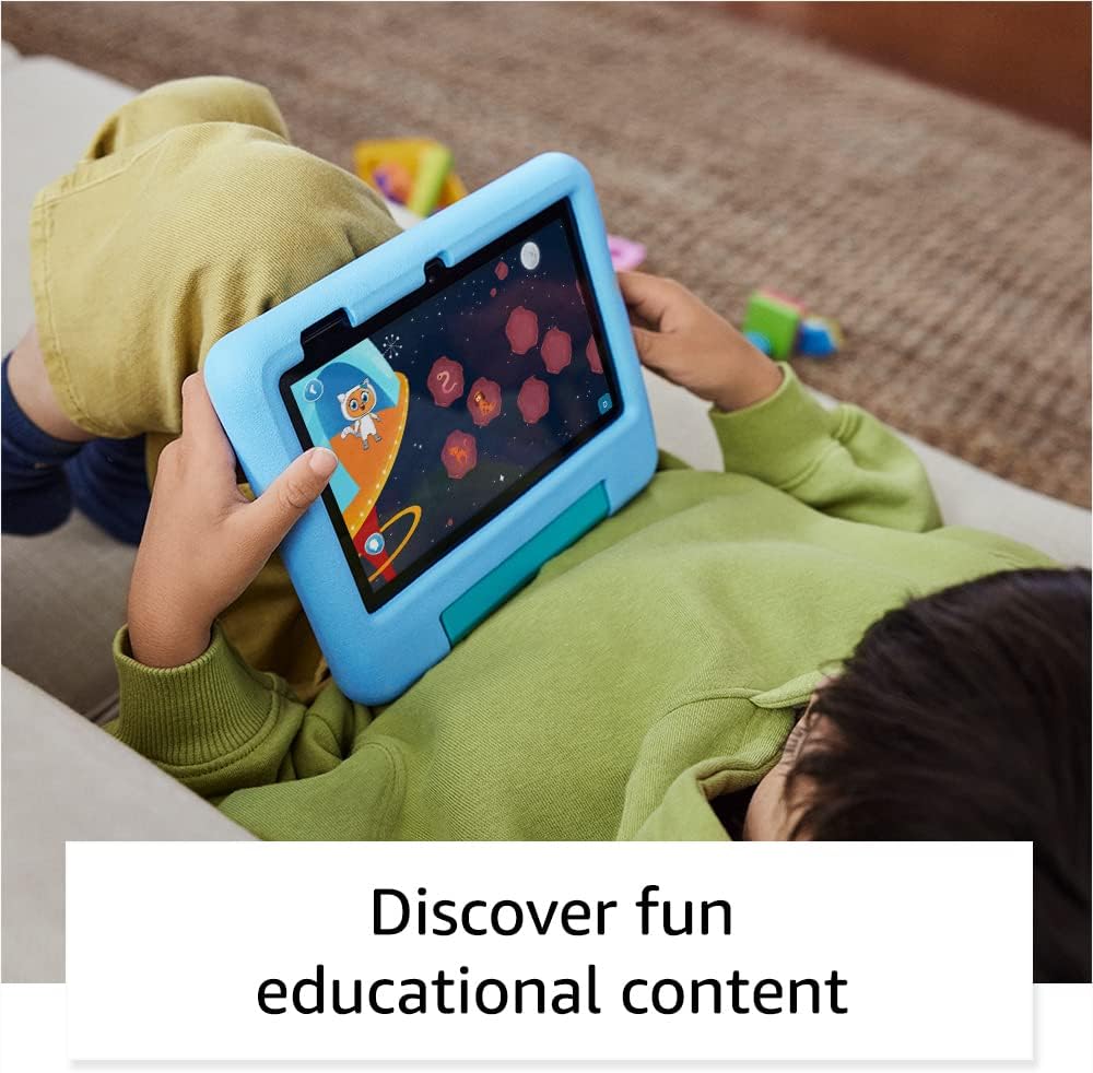Amazon Tablet Fire 7 Kids, 7 Pulgadas, Sin anuncios, Control parental, 16 GB