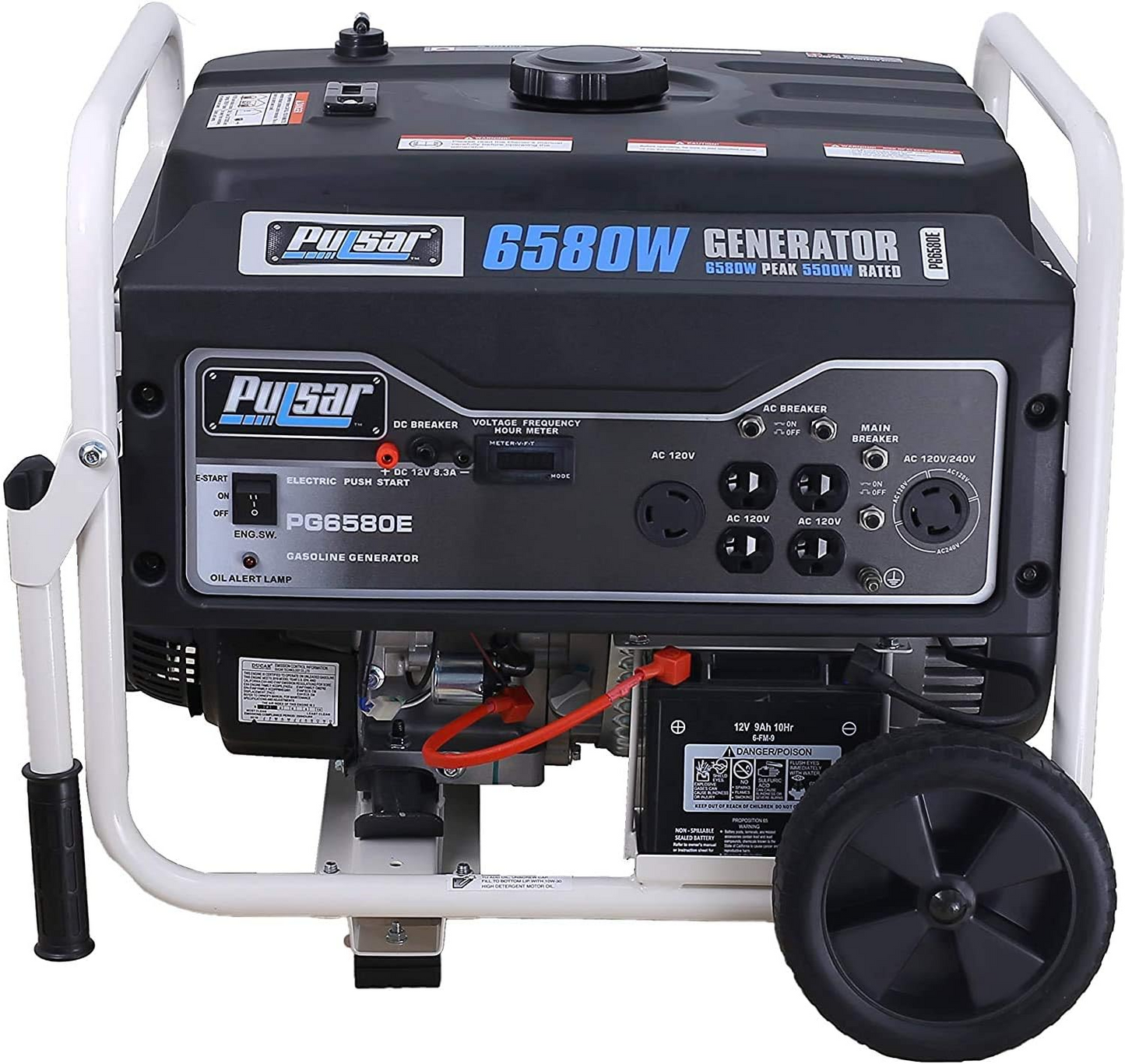 Generador de energía PULSAR de 6580W - 11H de trabajo continuo