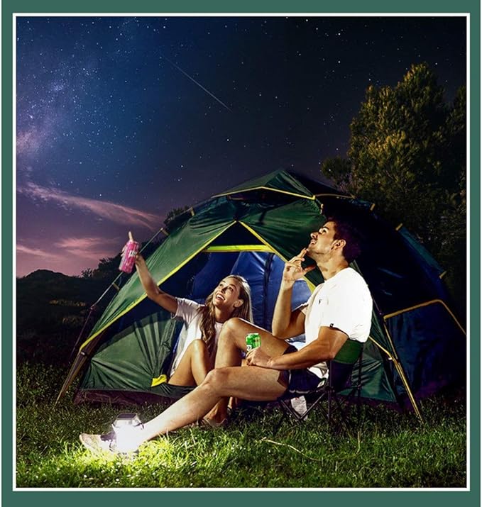 Carpa Camping Doble Capa 4 Personas Auto Armado 200X200CM