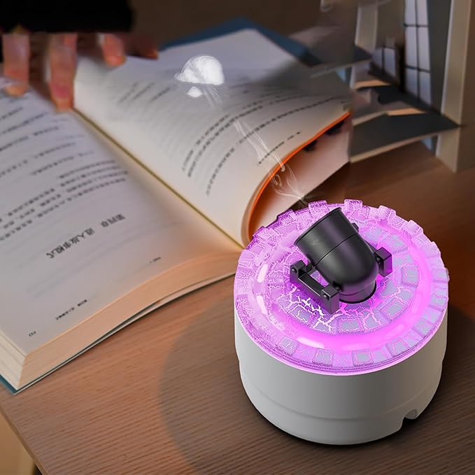 Humidificador Difusor Aroma Cañon Lanza Circulos