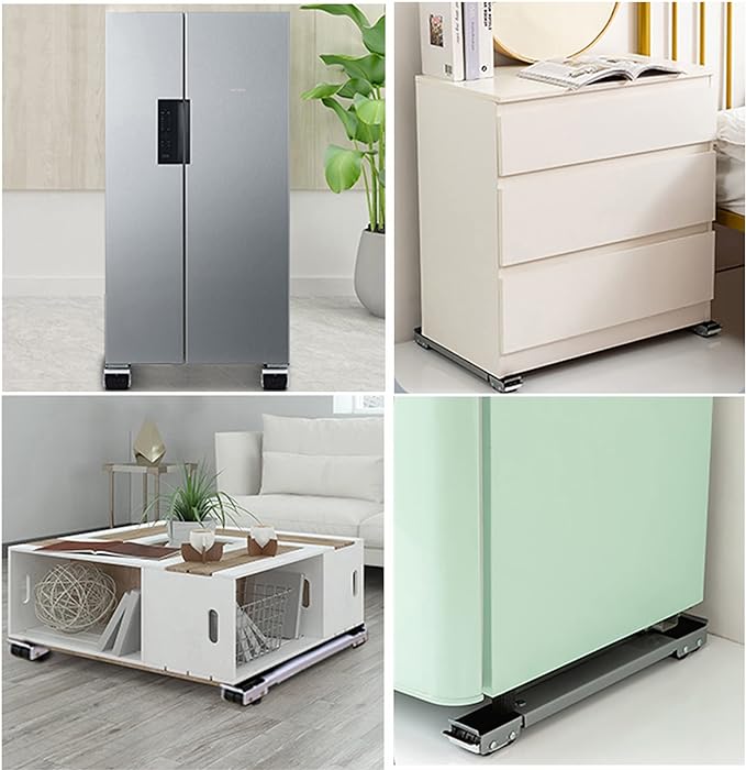 Soporte para lavadora, base móvil ajustable, multifuncional, rodillo de electrodomésticos