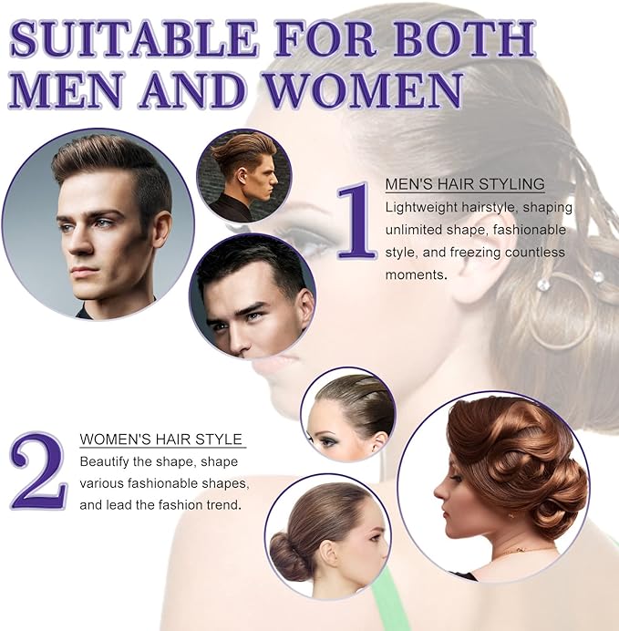 Barra de cera para el cabello para mujeres para peinar