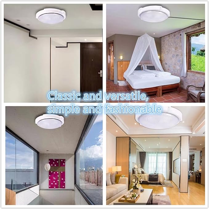 Lampara circular led con panel solar 50W + CONTROL
