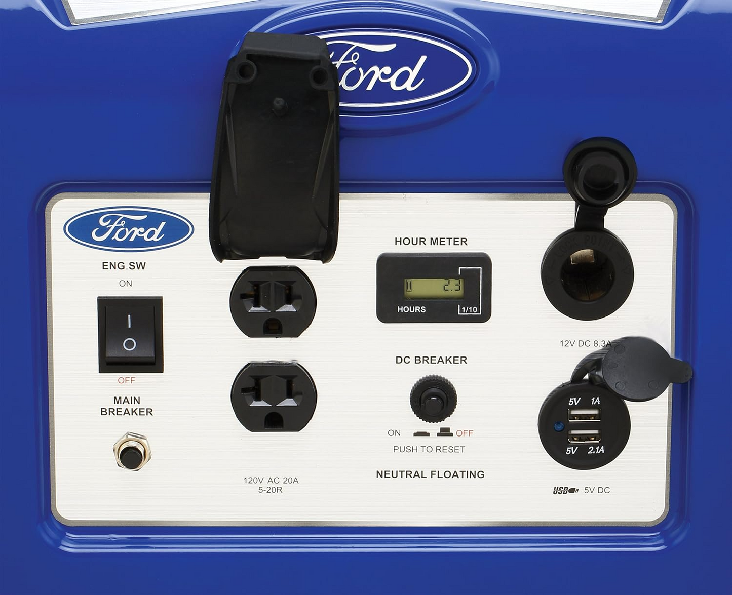 Generador de energía FORD FG3050P con encendido eléctrico