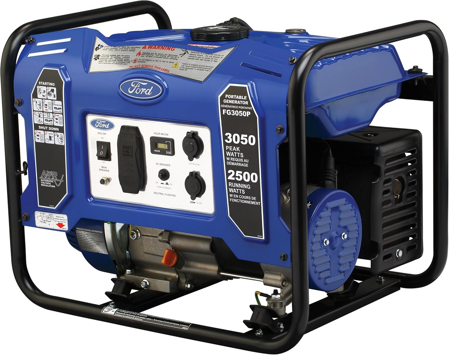 Generador de energía FORD FG3050P con encendido eléctrico