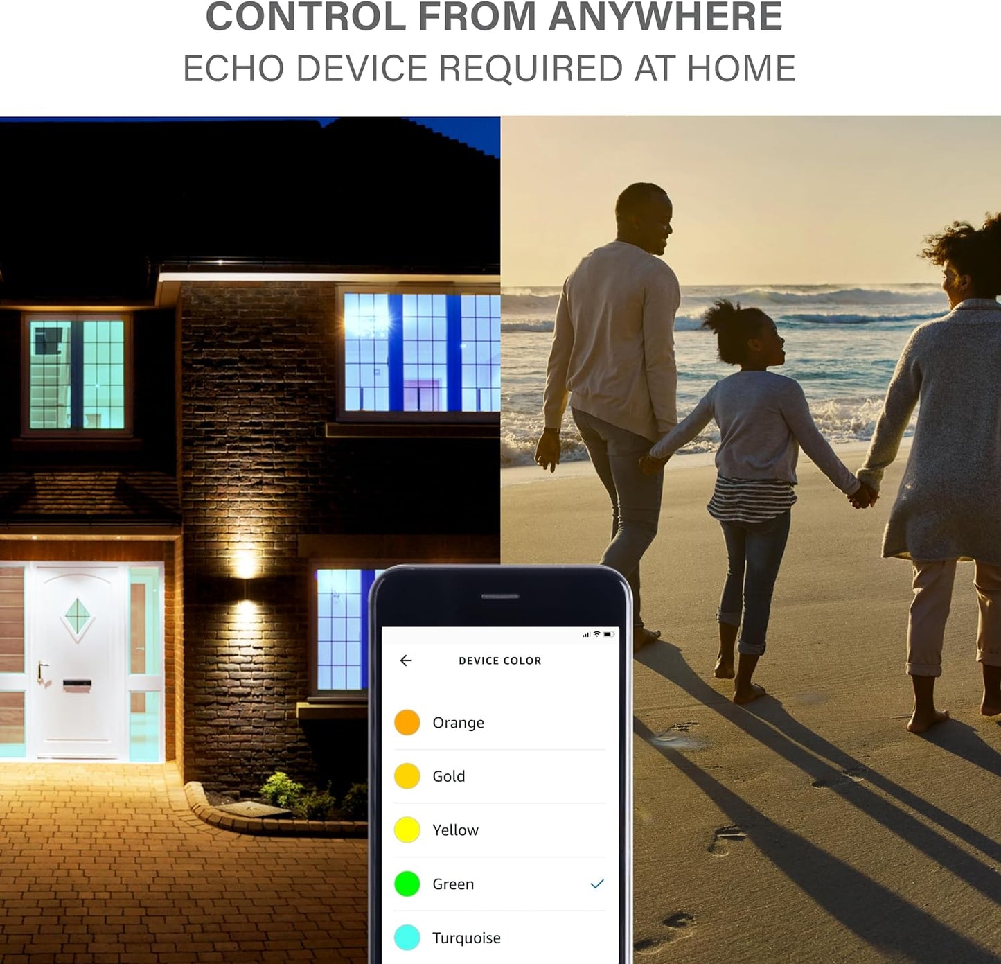 Sengled Foco LED RGB inteligente 800 lumens Wifi Google y Alexa