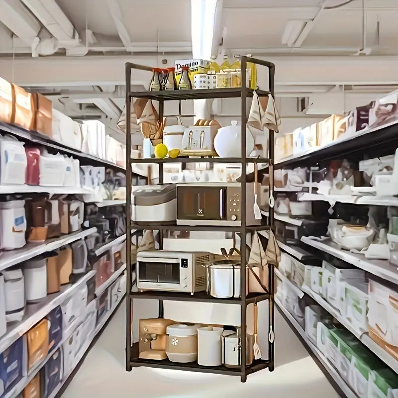 Repisa Organizador Multifuncional 5 Niveles 147x50.5cm