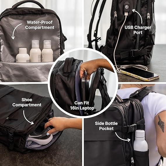 Mochila para portátil de viaje aprobada por aerolíneas