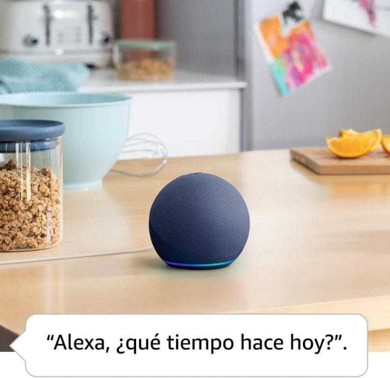 Parlante Alexa Echo Dot (5th Gen) Amazon, Sonido Nítido y Potente