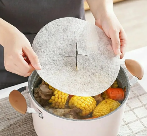 Papel lámina absorbente de aceite desechable para alimentos set de 12 unds