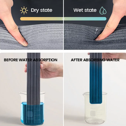 Trapeador de esponja doméstico con gran capacidad de absorción