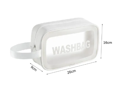 Bolso organizador de viaje portátil impermeable transparente de alta capacidad