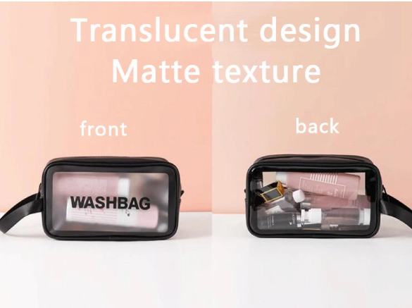 Bolso organizador de viaje portátil impermeable transparente de alta capacidad
