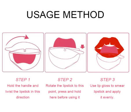 Labial mágico de larga duración en colores mate fácil de aplicar