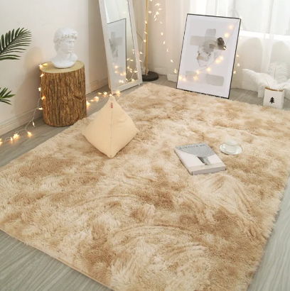 Alfombra afelpada de lujo suavidad y estilo para tu hogar en un espacio de 150x200cm