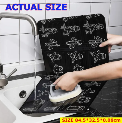 Aluminio protector de cocina antiadherente libres de salpicaduras de grasa 84x32cm