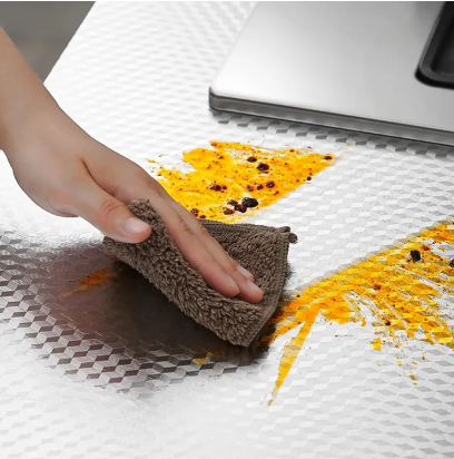 Aluminio papel adhesivo para cocina protección para mesones paredes y muebles