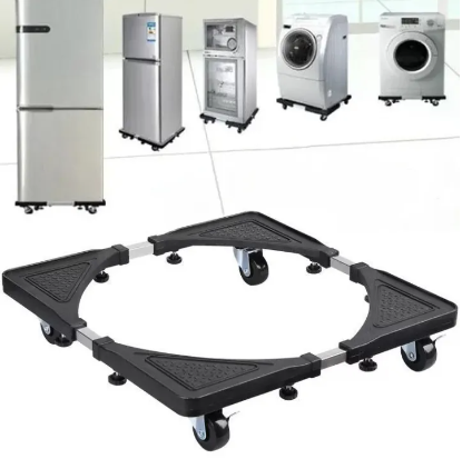 Base ajustable con ruedas para electrodomésticos muévelos fácilmente