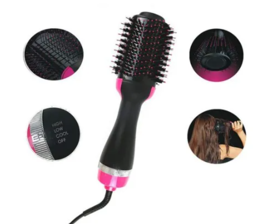 Cepillo secadora one step secado rápido y alisador de cabello 2 en 1
