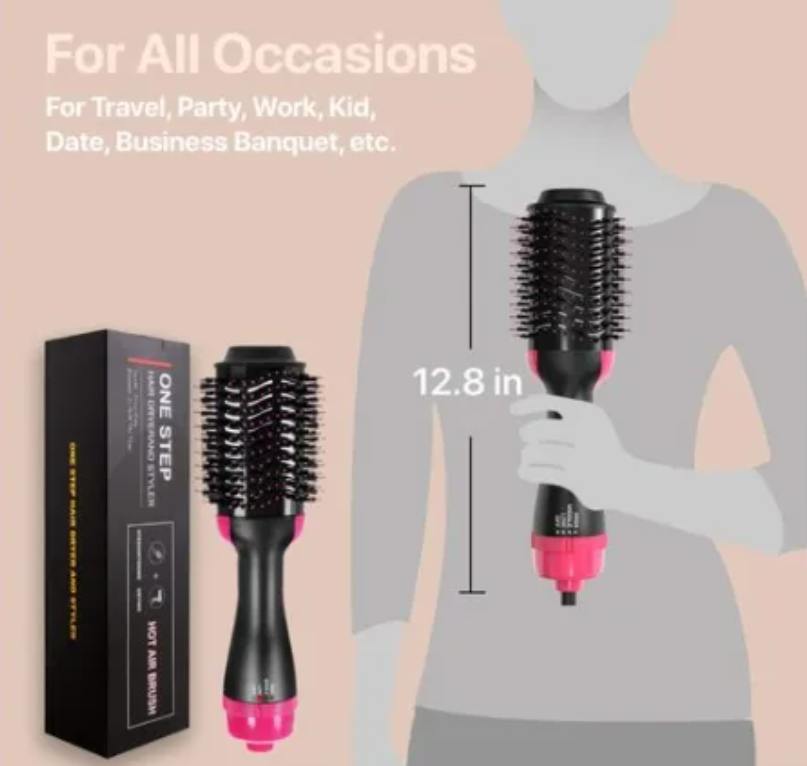 Cepillo secadora one step secado rápido y alisador de cabello 2 en 1