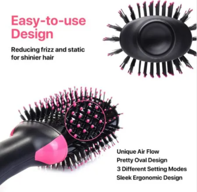 Cepillo secadora one step secado rápido y alisador de cabello 2 en 1