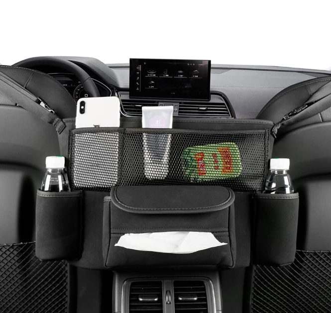 Organizador bolso de automóvil entre asientos de gran capacidad