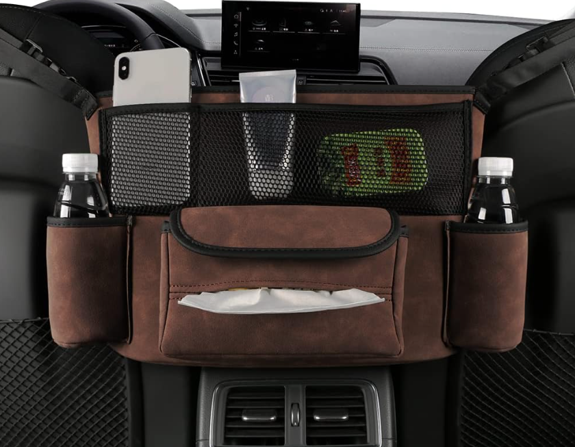 Organizador bolso de automóvil entre asientos de gran capacidad