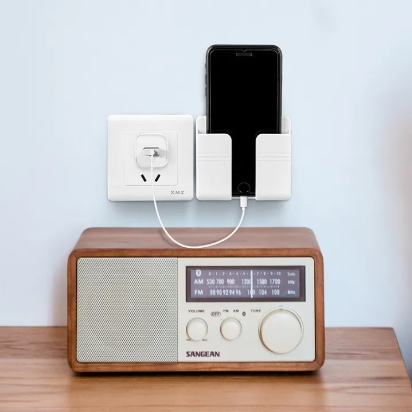 Holder organizador multifuncional de pared soporte para celulares y controles