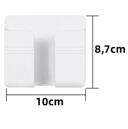 Holder organizador multifuncional de pared soporte para celulares y controles
