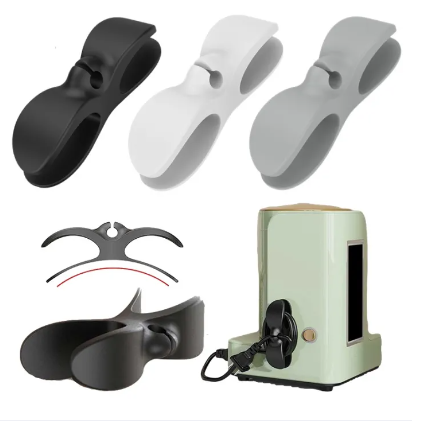 Organizador de cables enrollador multiusos de silicona autoadhesivo