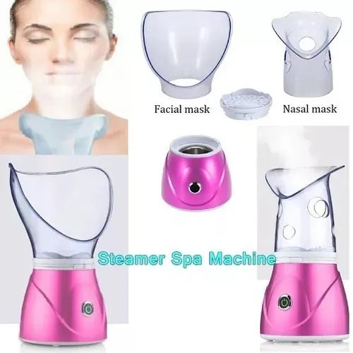 Vaporizador facial sauna para exfoliación y limpieza profesional