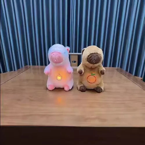 Peluche relajante capibara 25cm - pilas AAA