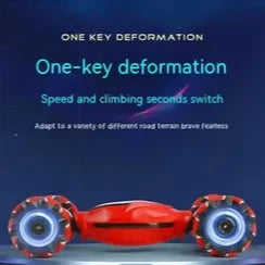 Juguete carro con luces acrobatico a control remoto - the stunt