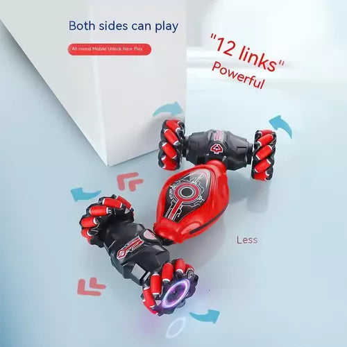 Juguete carro con luces acrobatico a control remoto - the stunt