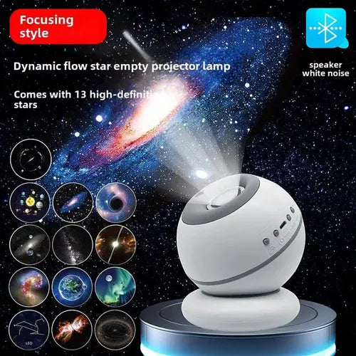 Lampara galaxy proyector 7 lentes enfoque distancia 3M