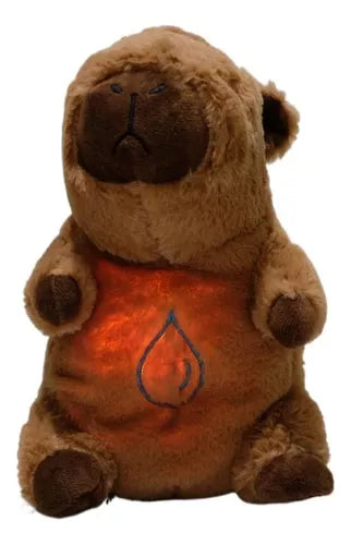 Peluche relajante capibara 25cm - pilas AAA